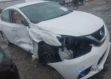 2016 Nissan Sentra S из США, поврежденный, VIN 3N1AB7AP8GY313156